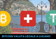 Bitcoin valuta a corso legale a Lugano