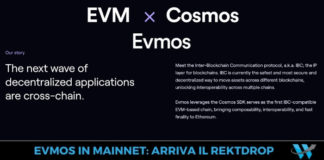 Evmos, airdrop Rektdrop per gli utenti Cosmos ed Ethereum Evmos