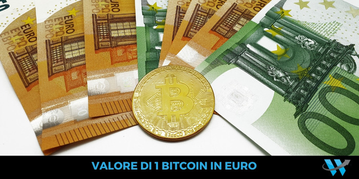 Valore di 1 Bitcoin in Euro oggi