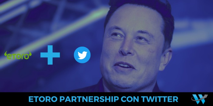 eToro Partnership con Twitter