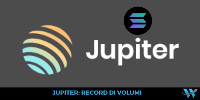 Jupiter: record volumi per il DEX Solana