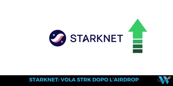 Starknet: vola STRK dopo airdrop