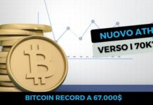 Bitcoin record a 67.000 dollari