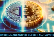 Bitcoin: 100 blocchi all'halving