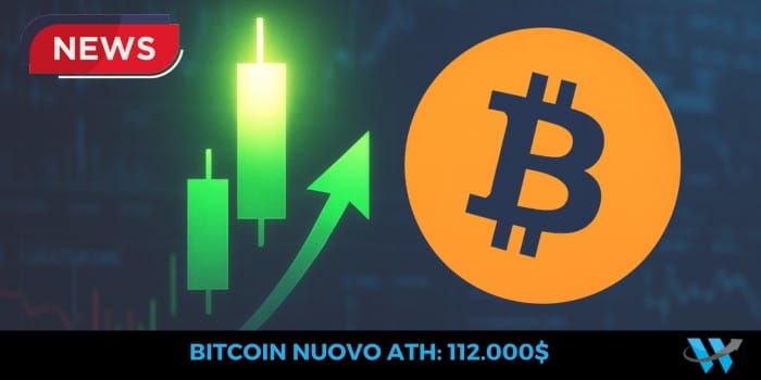 Bitcoin ATH a 112.000 dollari