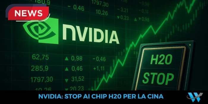 Nvidia: stop alla produzione chip H20