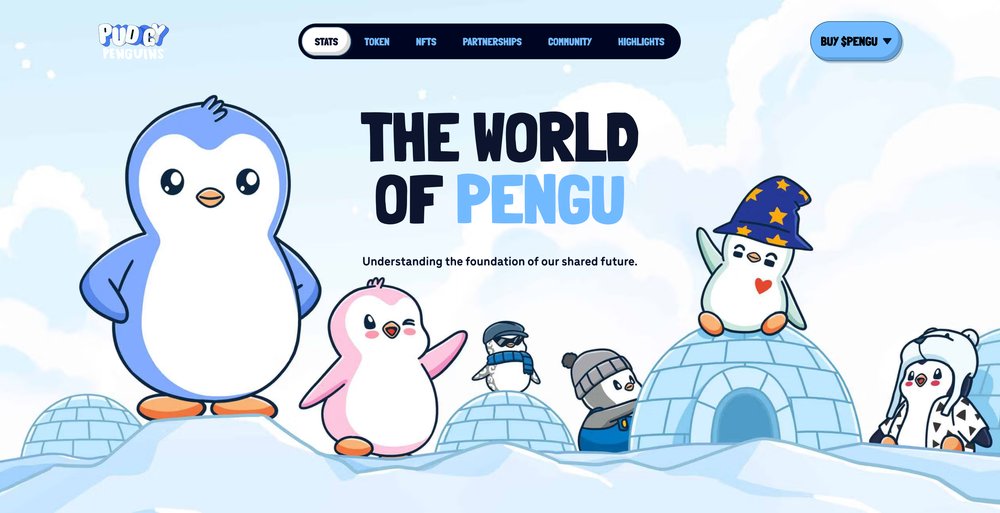 Pudgy Penguins e token PENGU