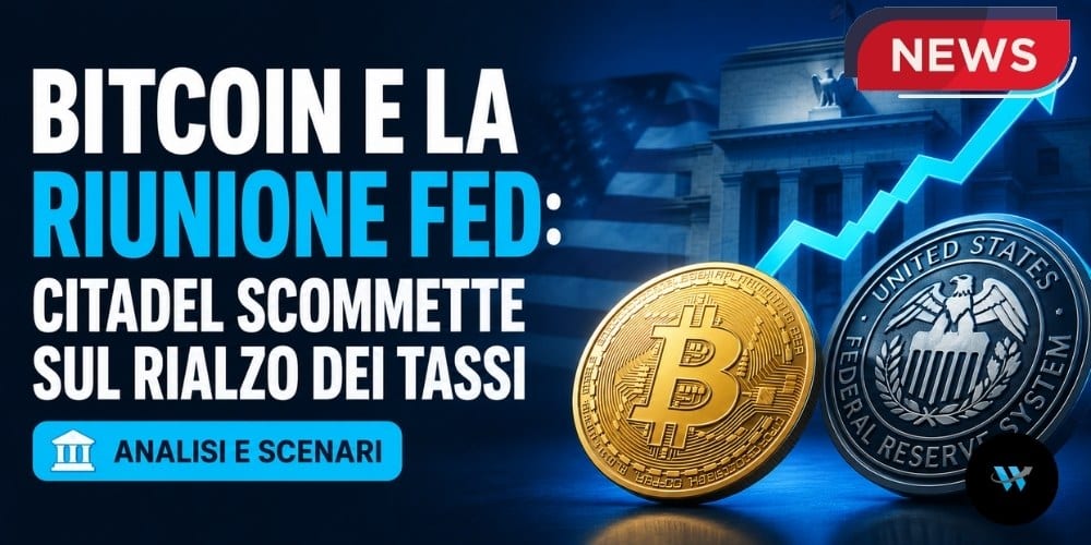 Bitcoin debole: possibile rialzo tassi FED?